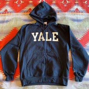 Vintage Champion Yale Hoodie Sweatshirt